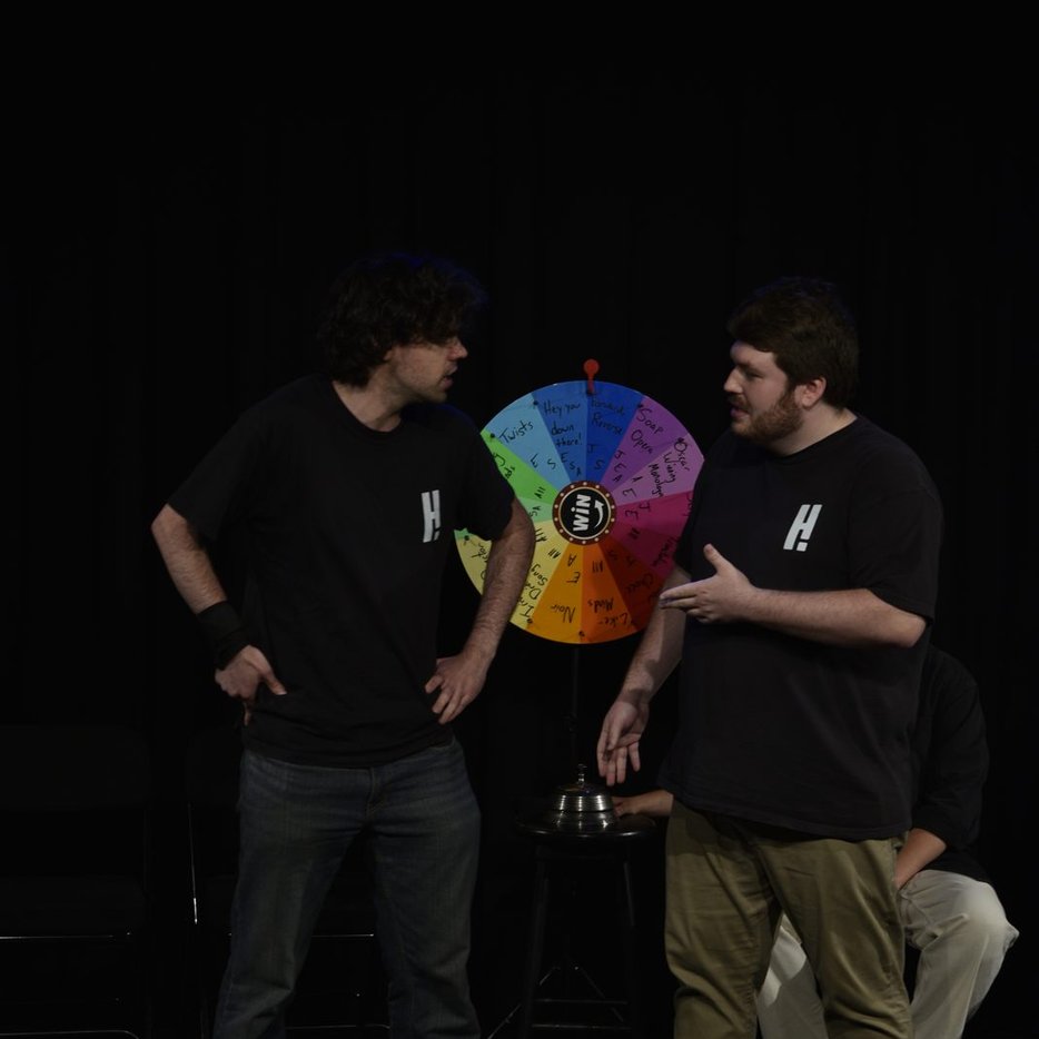 Improv team performing at YAIF 2026