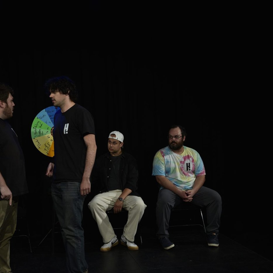 Improv team performing at YAIF 2026