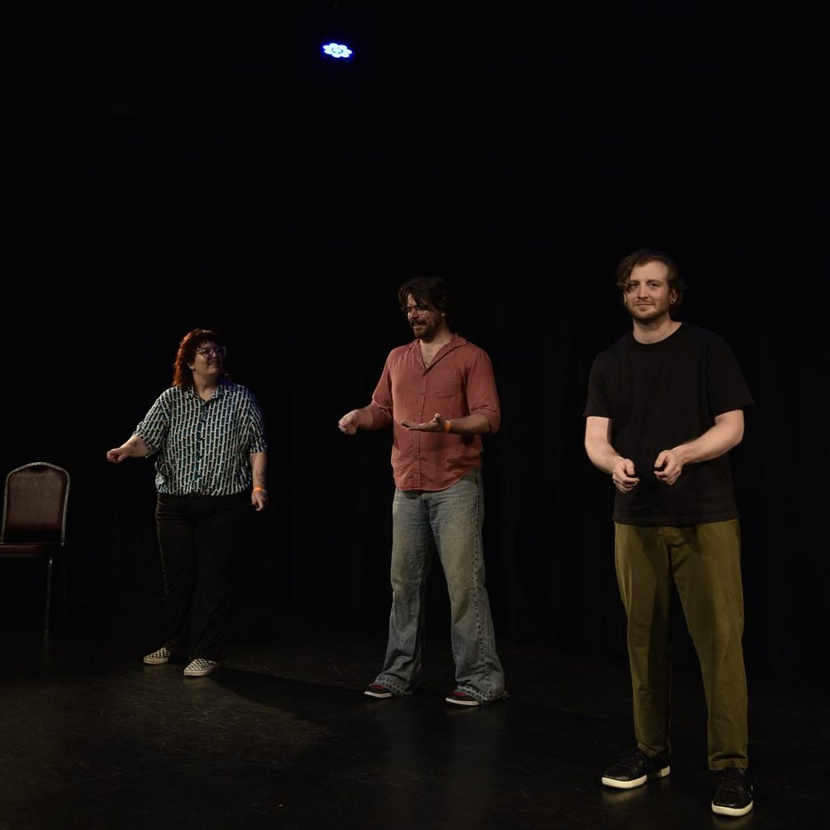 Improv team performing at YAIF 2026