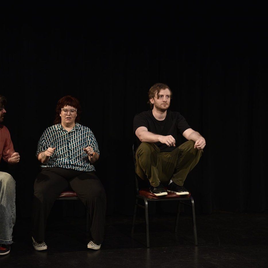 Improv team performing at YAIF 2026