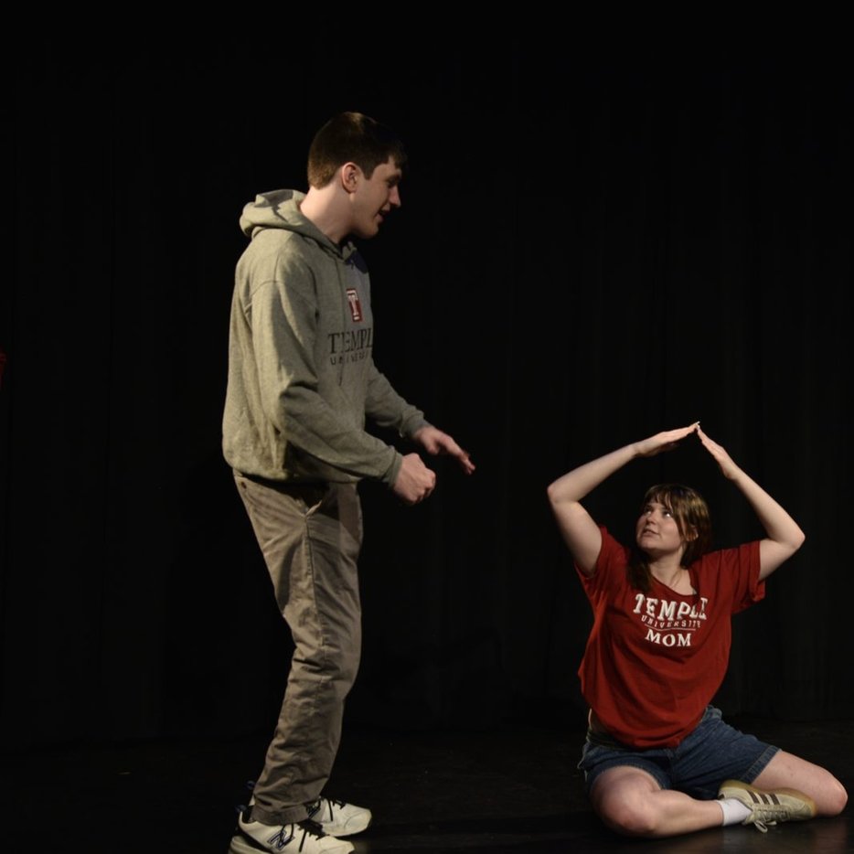 Improv team performing at YAIF 2026