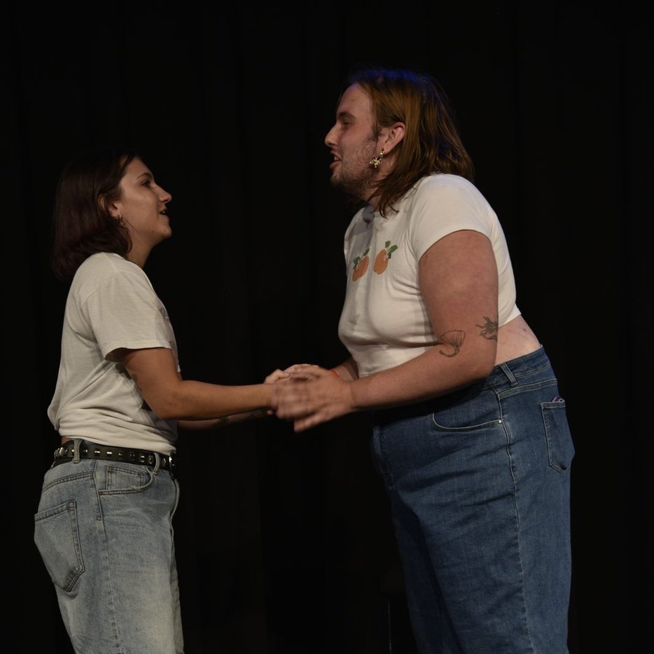 Improv team performing at YAIF 2026