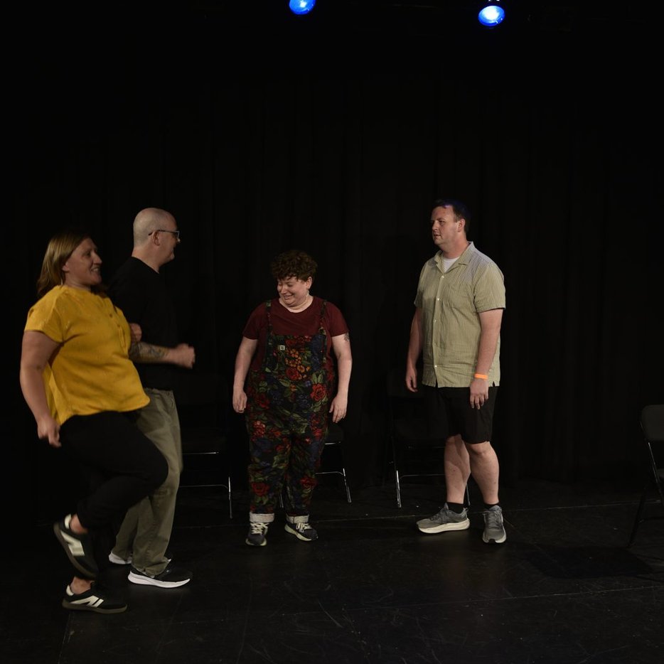 Improv team performing at YAIF 2026