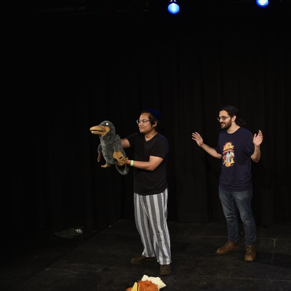 Improv team performing at YAIF 2026