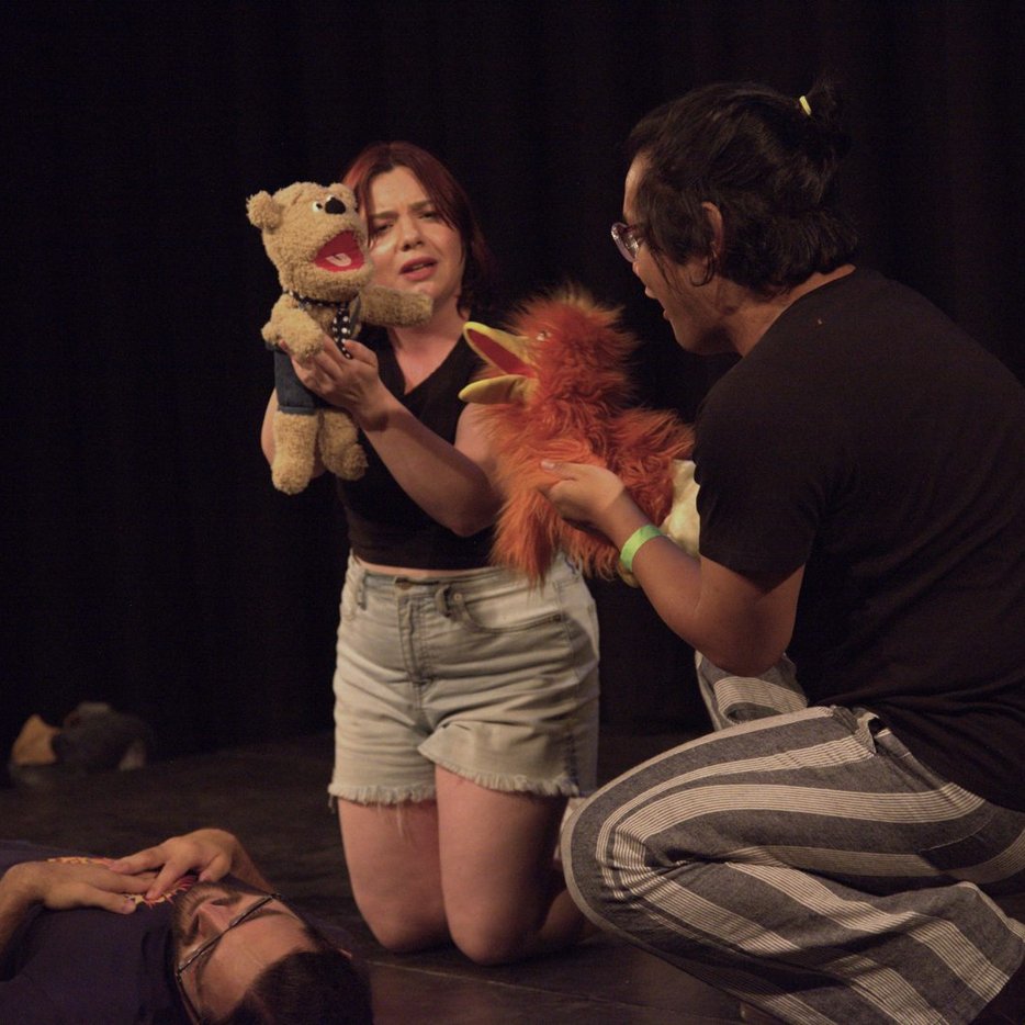 Improv team performing at YAIF 2026