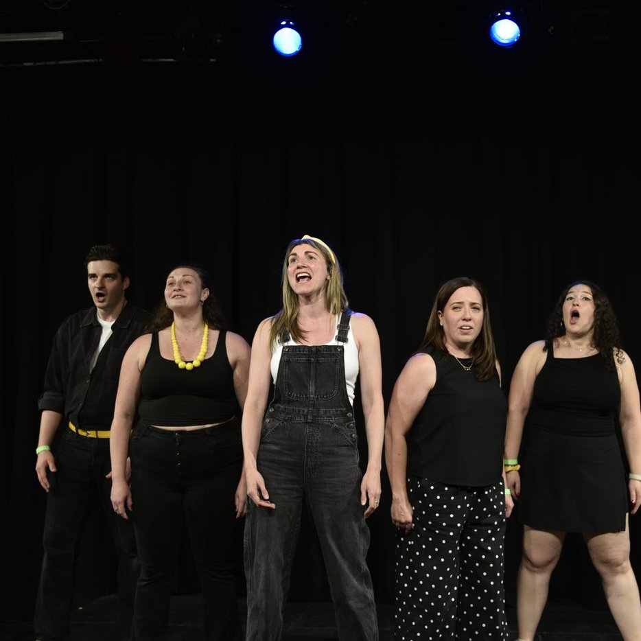 Improv team performing at YAIF 2026