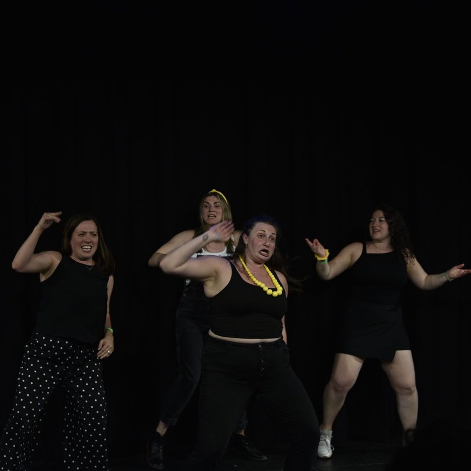 Improv team performing at YAIF 2026