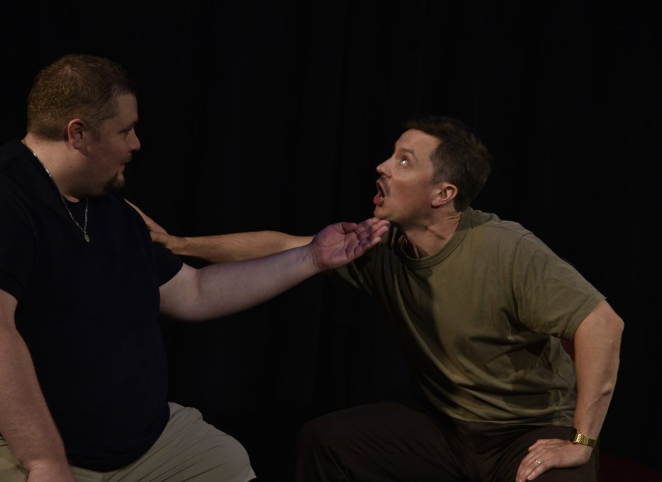 Two improvisers in a scene at YAIF 2026