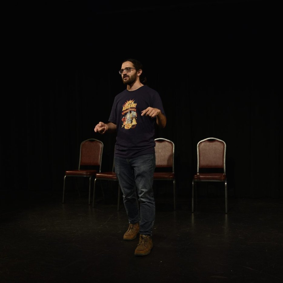Festival hosts on the YAIF 2026 stage